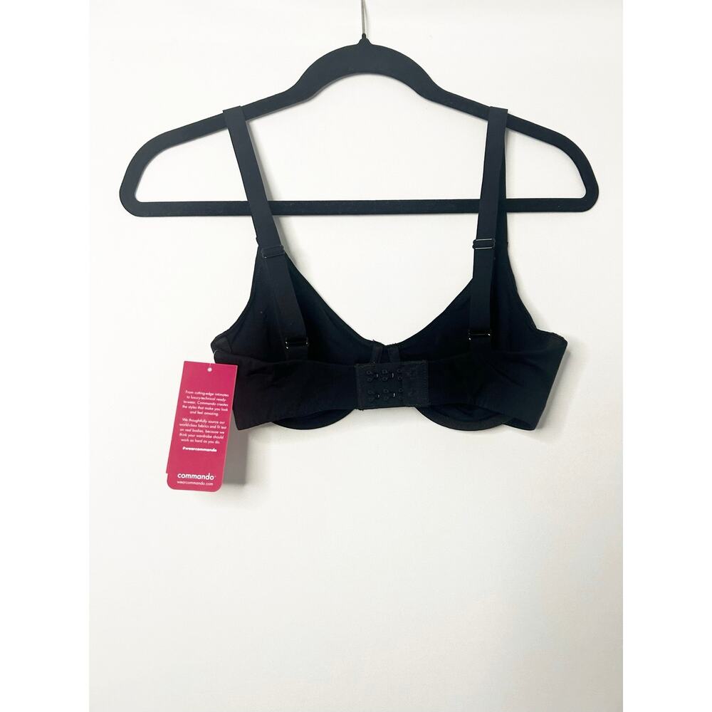NWT Commando Butter Better Than Nothing Underwire Bra in Black. Size 32DD. - Picture 2 of 4